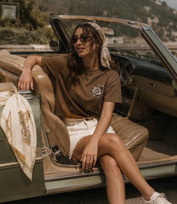Midnight Bloom Women's Tee—Adi Bloom