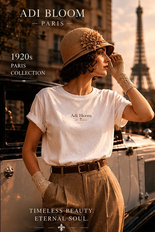 Veiled Bloom Vintage Tee—Adi Bloom