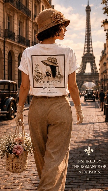 Veiled Bloom Vintage Tee—Adi Bloom