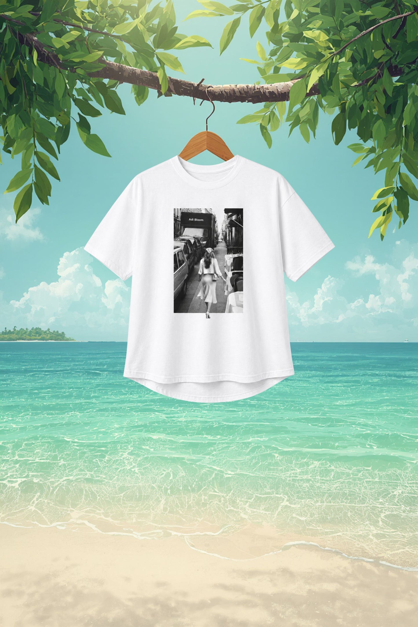 Urban Presence — Minimal Photo Tee—Adi Bloom