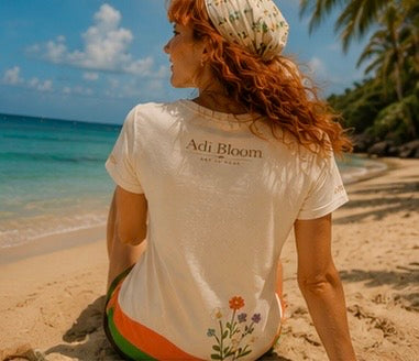 Daisy Tide T-Shirt Dress — Adi Bloom