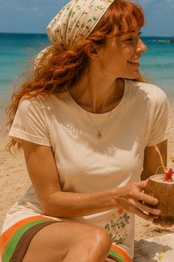 Daisy Tide T-Shirt Dress — Adi Bloom
