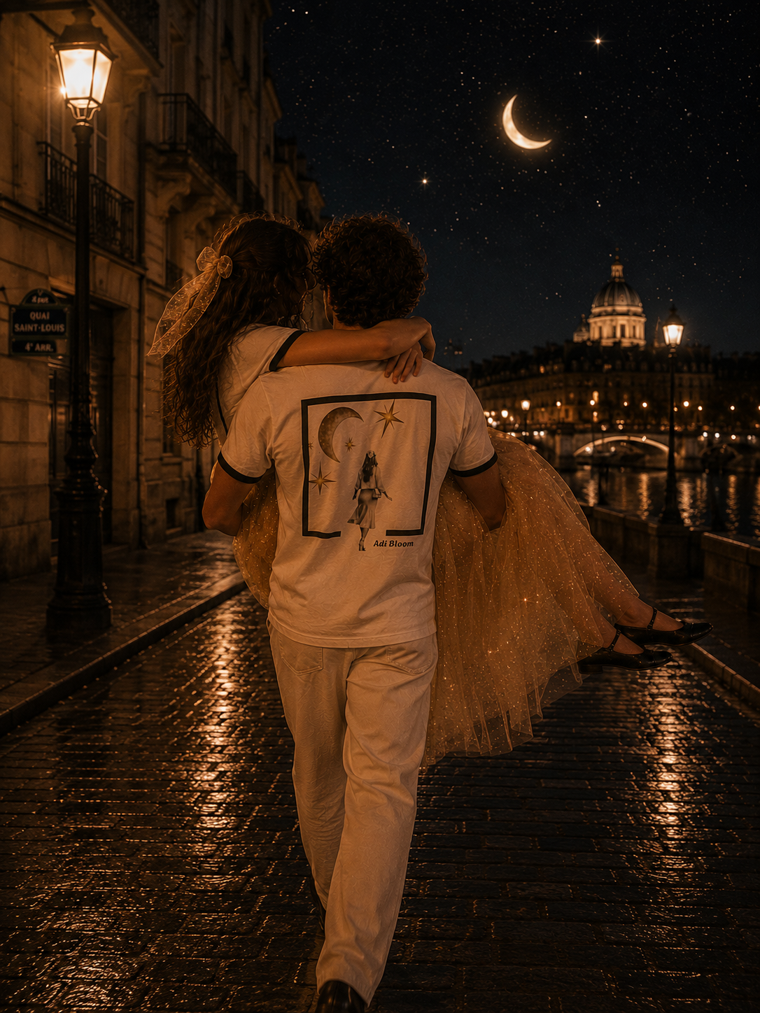 Moonlight Frame Tee — Adi Bloom