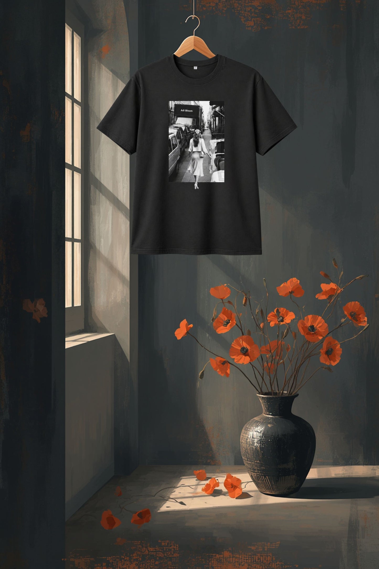 Urban Presence — Street Photography T-Shirt —Adi Bloom