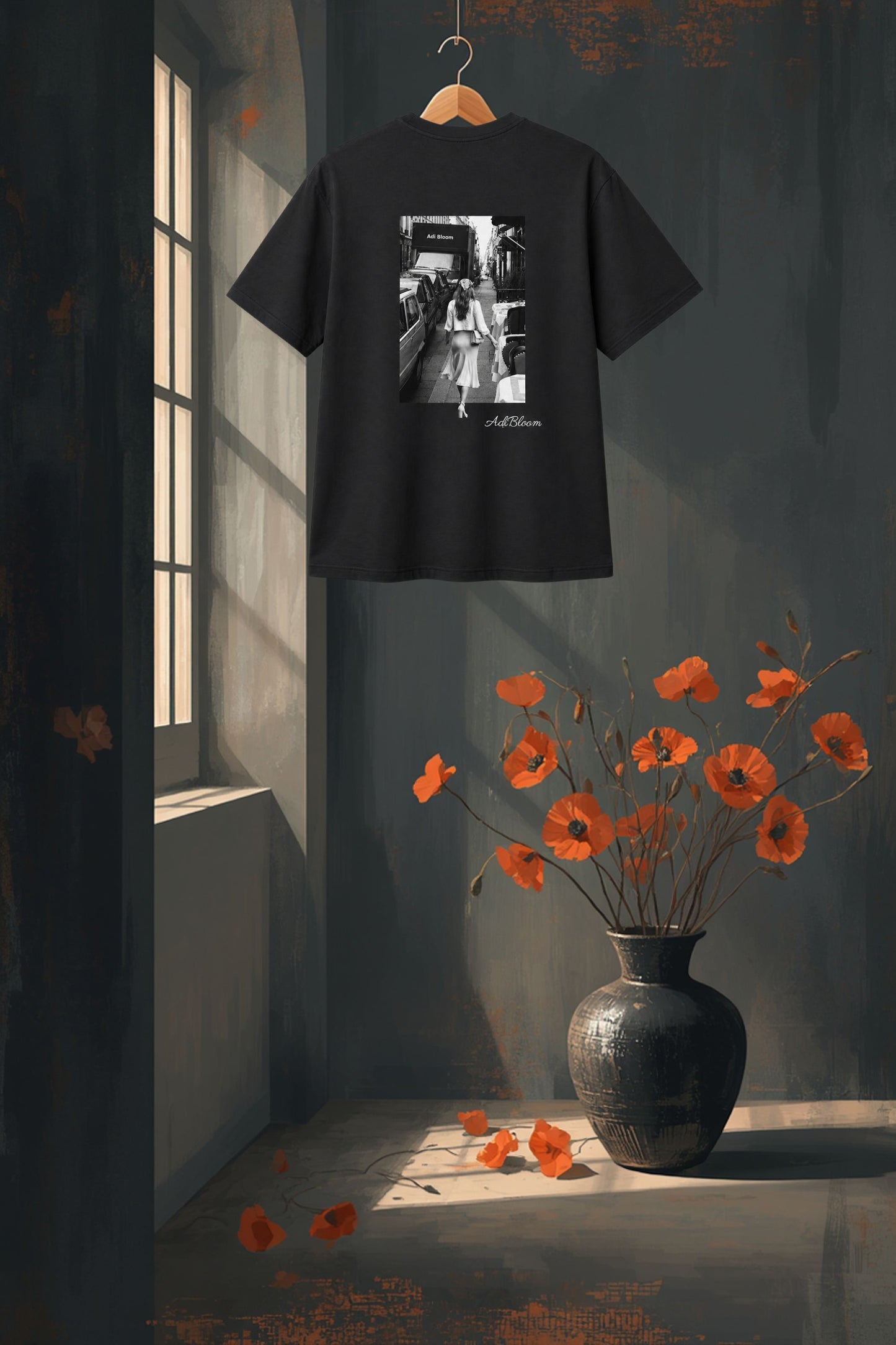 Urban Presence — Street Photography T-Shirt —Adi Bloom