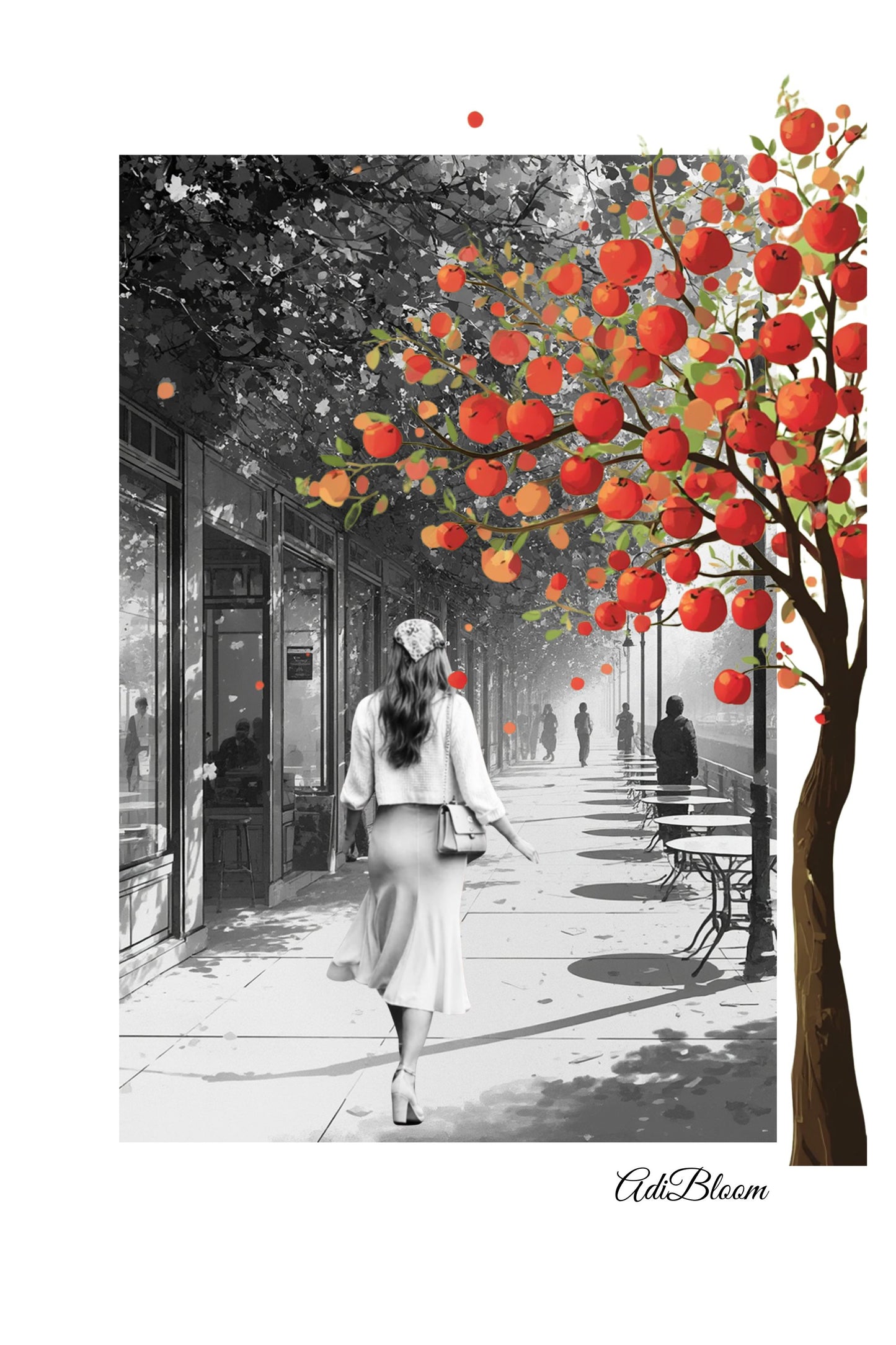 Autumn Presence — Wearable Art T-Shirt—Adi Bloom