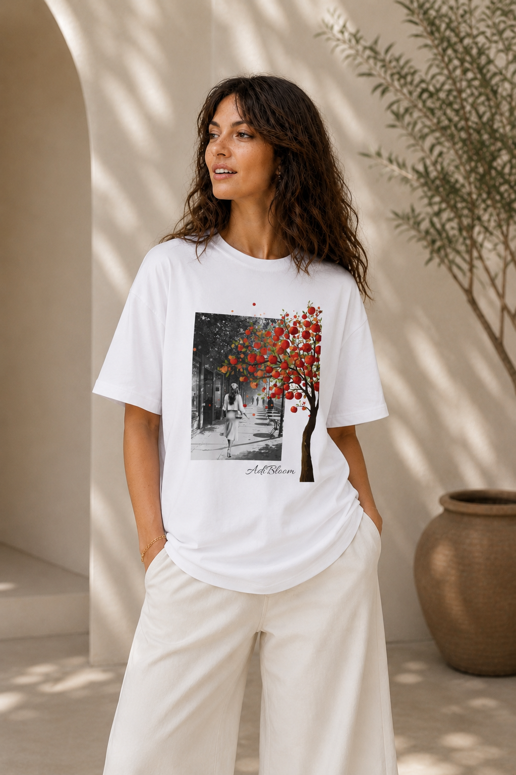 Autumn Presence — Wearable Art T-Shirt—Adi Bloom