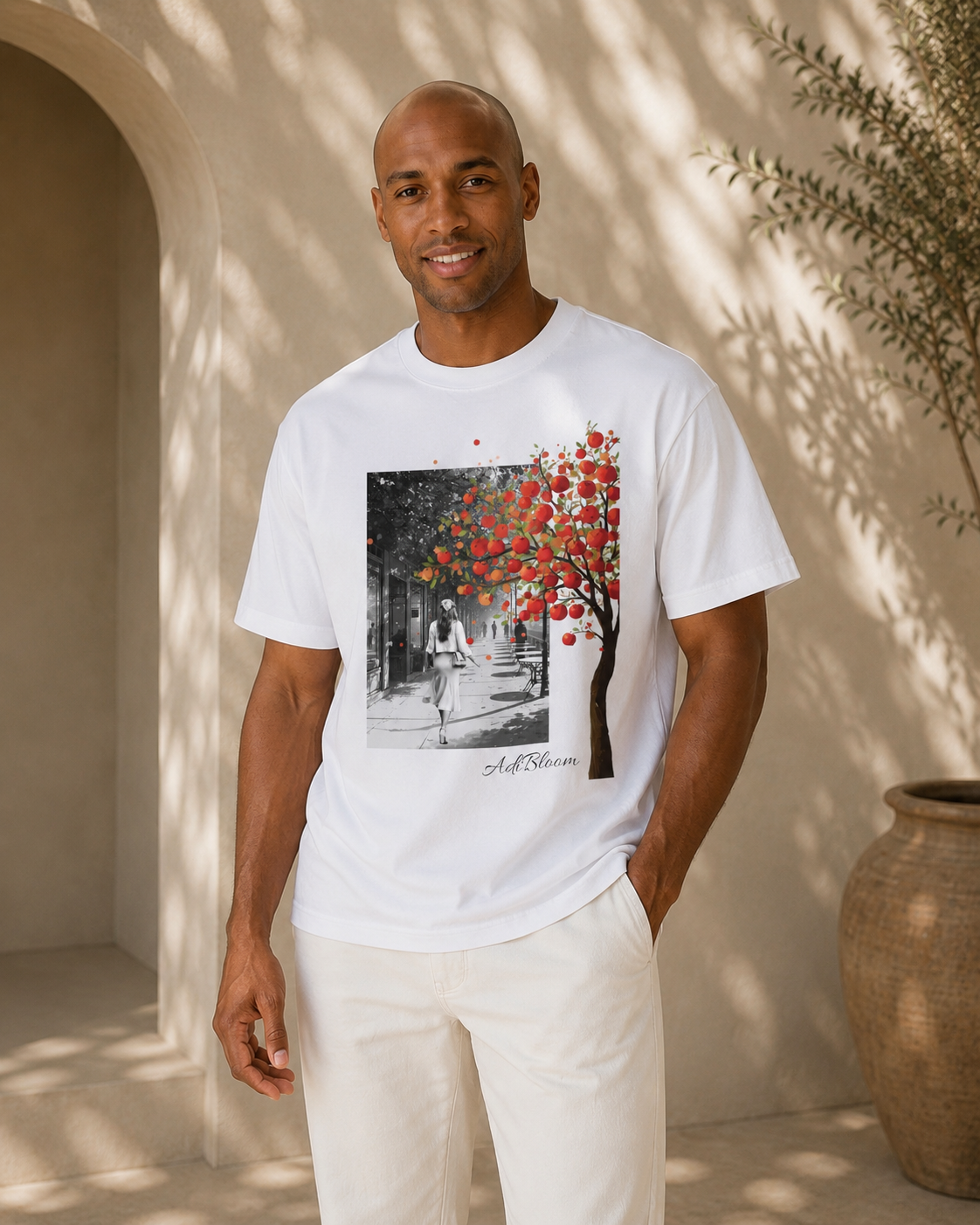 Autumn Presence — Wearable Art T-Shirt—Adi Bloom